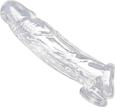 Size Matters Realistic Penis Enhancer and Ball Stretcher Flesh - - Pumps, Extenders and Sleeves